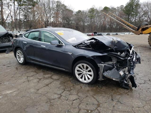 5YJSA1E10GF136220 - 2016 TESLA MODEL S GRAY photo 4