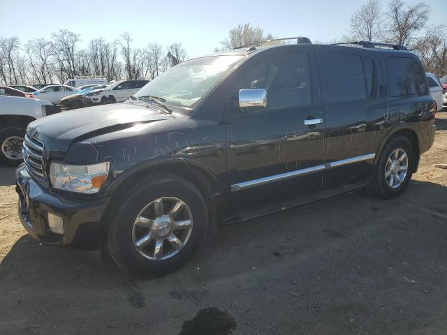 5N3AA08C86N813858 - 2006 INFINITI QX56 BLACK photo 1