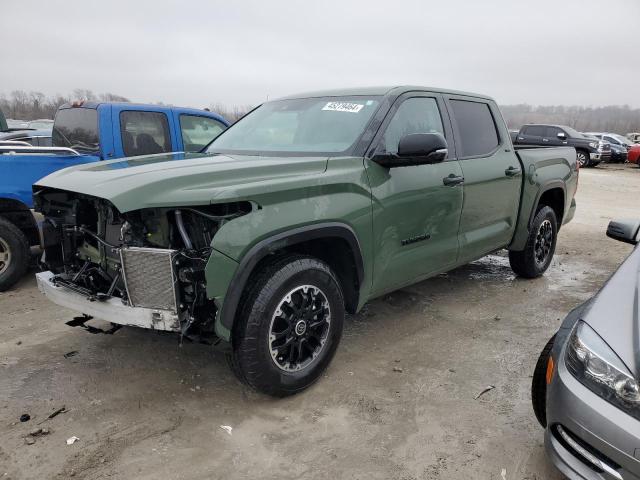 5TFLA5AB2PX021439 - 2023 TOYOTA TUNDRA CREWMAX SR GREEN photo 1