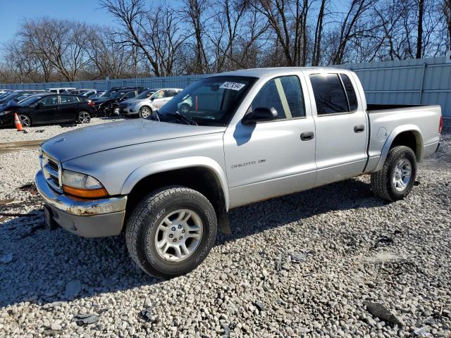 2002 DODGE DAKOTA QUAD SLT, 