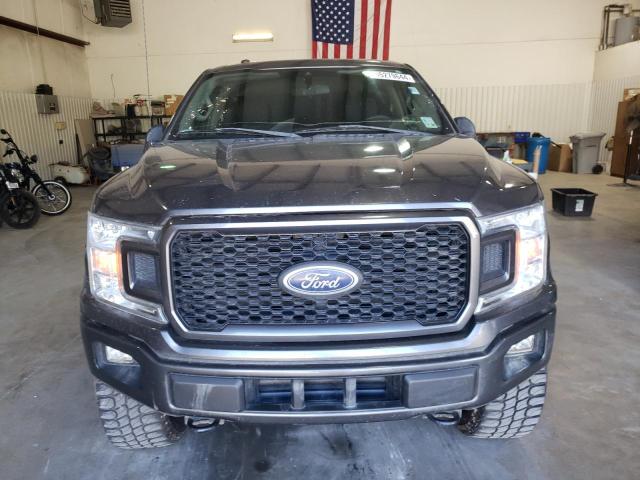 1FTEW1EP3KKC27349 - 2019 FORD F150 SUPERCREW GRAY photo 5