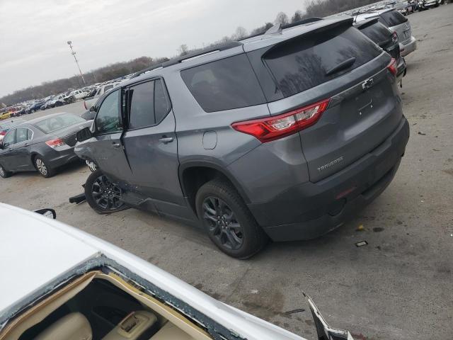 1GNERJKW5MJ144864 - 2021 CHEVROLET TRAVERSE RS GRAY photo 2