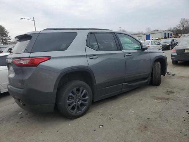 1GNERJKW5MJ144864 - 2021 CHEVROLET TRAVERSE RS GRAY photo 3