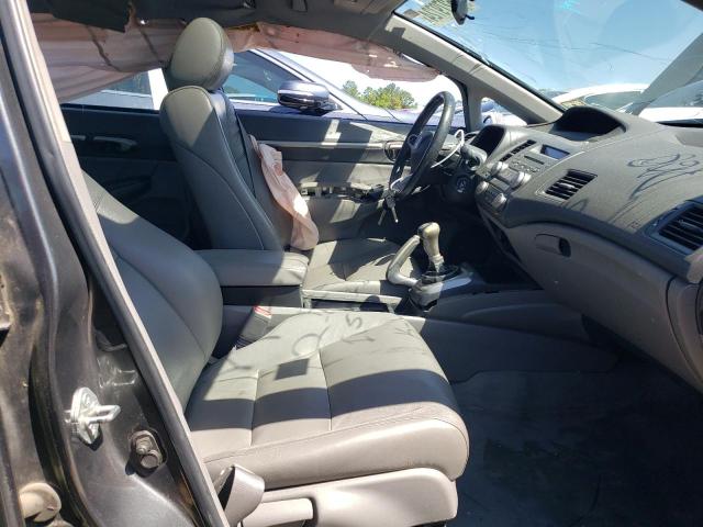 2HGFA15909H525235 - 2009 HONDA CIVIC EXL ნაცრისფერი ფოტო 7