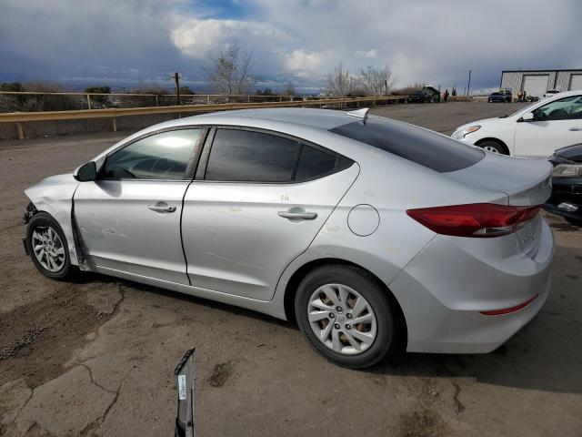 5NPD74LF8HH200871 - 2017 HYUNDAI ELANTRA SE SILVER photo 2