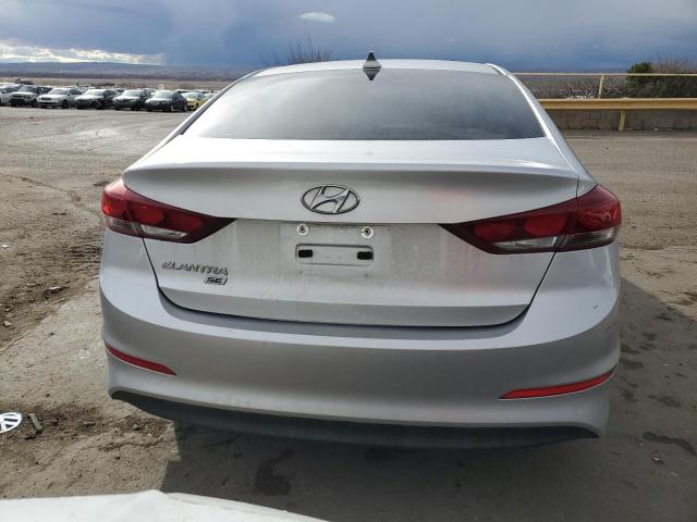 5NPD74LF8HH200871 - 2017 HYUNDAI ELANTRA SE SILVER photo 6