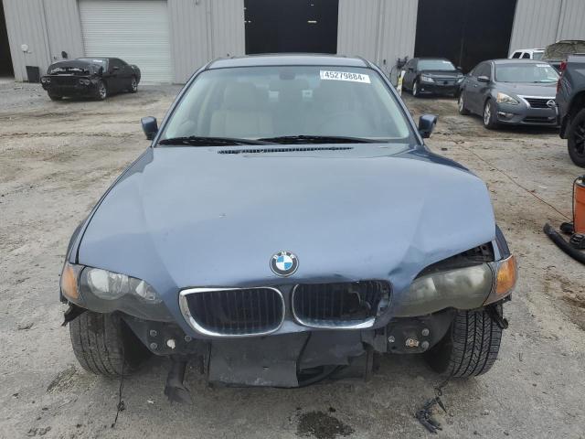 WBAEV33405KX12833 - 2005 BMW 325 I BLUE photo 5