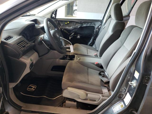 2HKRM3H32EH541105 - 2014 HONDA CR-V LX GRAY photo 7