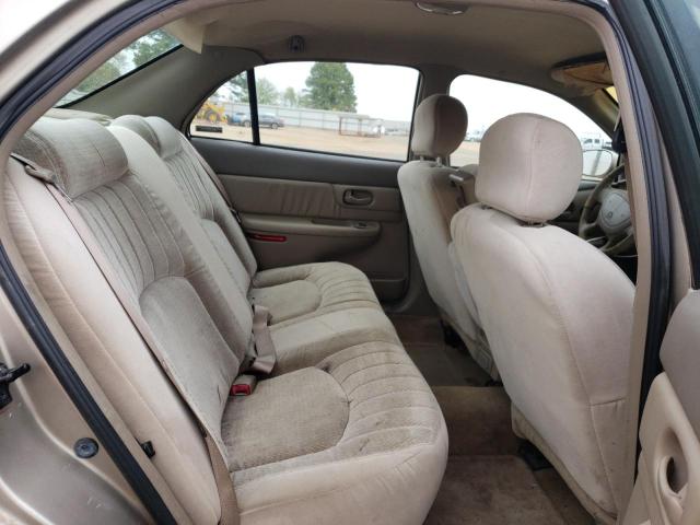 2G4WS52J011320265 - 2001 BUICK CENTURY CUSTOM BROWN photo 10