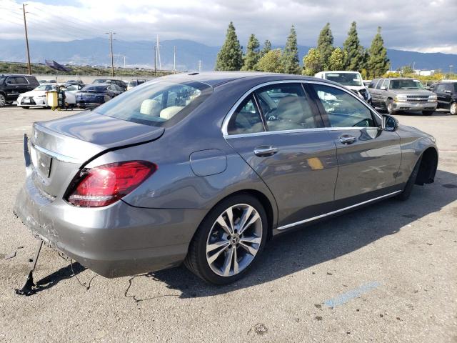 55SWF8DB0KU288897 - 2019 MERCEDES-BENZ C 300 GRAY photo 3