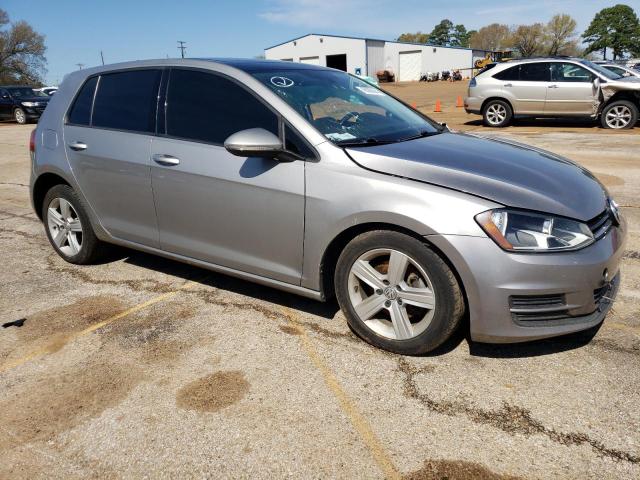 3VW117AU5HM075309 - 2017 VOLKSWAGEN GOLF S SILVER photo 4