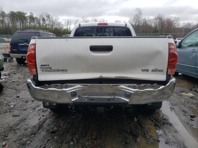 5TEUU42N05Z083233 - 2005 TOYOTA TACOMA ACCESS CAB Ақ фото 6