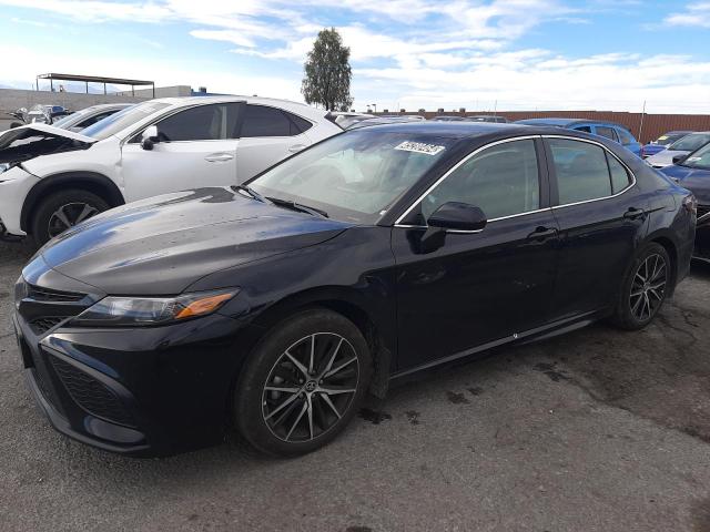 4T1G11AK7PU800469 - 2023 TOYOTA CAMRY SE NIGHT SHADE BLACK photo 1