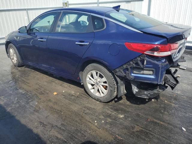 5XXGT4L36HG142480 - 2017 KIA OPTIMA LX BLUE photo 2