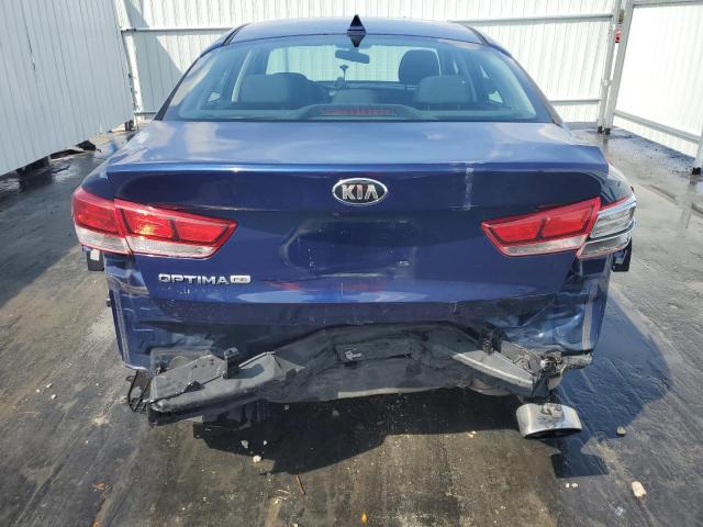 5XXGT4L36HG142480 - 2017 KIA OPTIMA LX BLUE photo 6