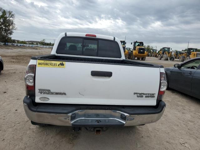 5TFJU4GN2BX004353 - 2011 TOYOTA TACOMA DOUBLE CAB PRERUNNER WHITE photo 6