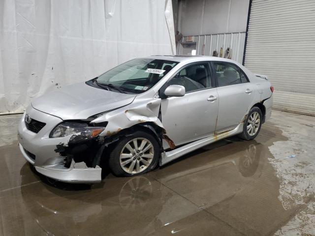 2T1BU4EE5AC290705 - 2010 TOYOTA COROLLA BASE SILVER photo 1