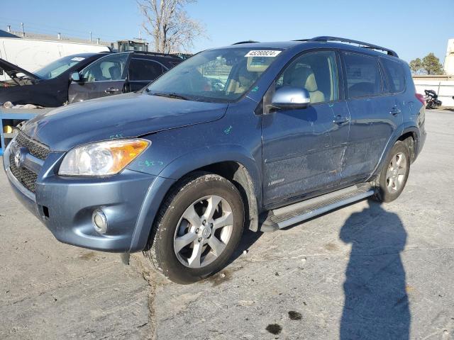 JTMYF4DV7A5029093 - 2010 TOYOTA RAV4 LIMITED BLUE photo 1