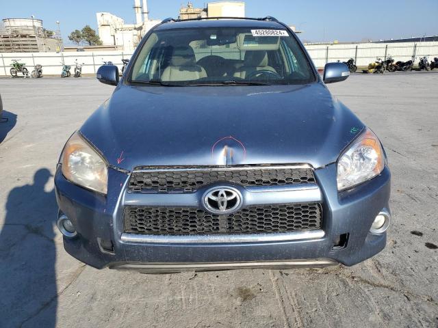 JTMYF4DV7A5029093 - 2010 TOYOTA RAV4 LIMITED BLUE photo 5