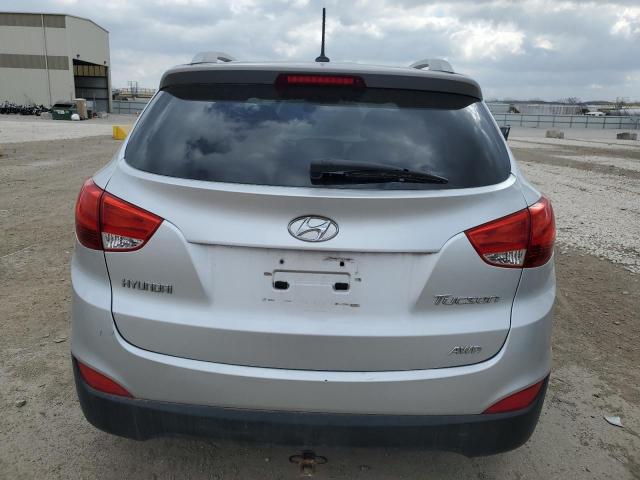 KM8JUCAC3BU159461 - 2011 HYUNDAI TUCSON GLS SILVER photo 6