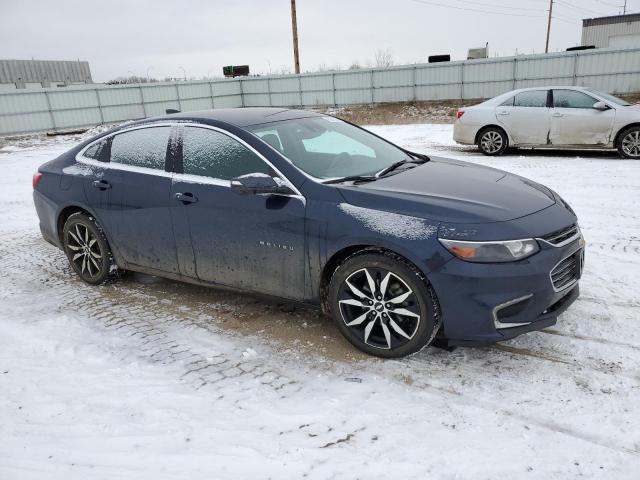 1G1ZE5ST8HF285156 - 2017 CHEVROLET MALIBU LT BLUE photo 4