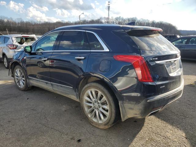 1GYKNFRS4HZ139230 - 2017 CADILLAC XT5 PLATINUM BLUE photo 2