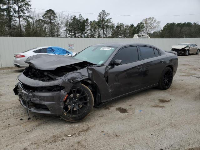 2C3CDXBGXGH109743 - 2016 DODGE CHARGER SE GRAY photo 1