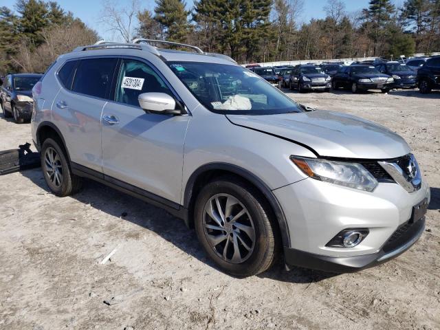 5N1AT2MV9FC858986 - 2015 NISSAN ROGUE S SILVER photo 4