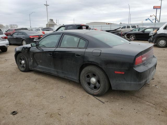 2C3CDXAT6DH577219 - 2013 DODGE CHARGER POLICE BLACK photo 2