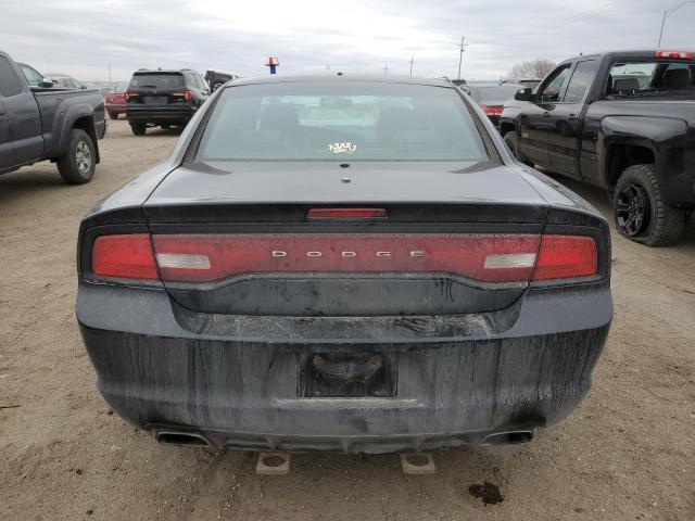 2C3CDXAT6DH577219 - 2013 DODGE CHARGER POLICE BLACK photo 6