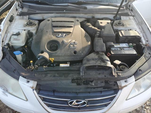 5NPEU46F99H467088 - 2009 HYUNDAI SONATA SE WHITE photo 11