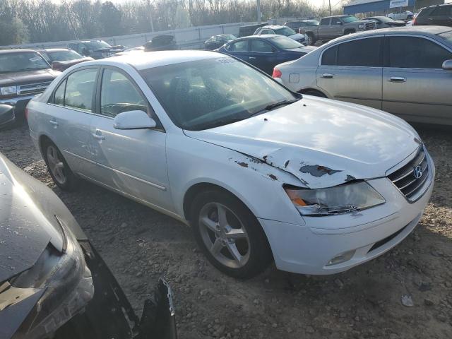 5NPEU46F99H467088 - 2009 HYUNDAI SONATA SE WHITE photo 4