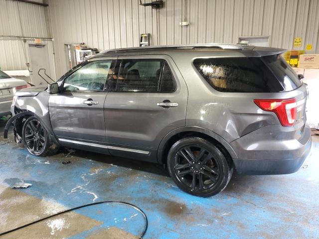 1FM5K7F88HGD78331 - 2017 FORD EXPLORER LIMITED GRAY photo 2