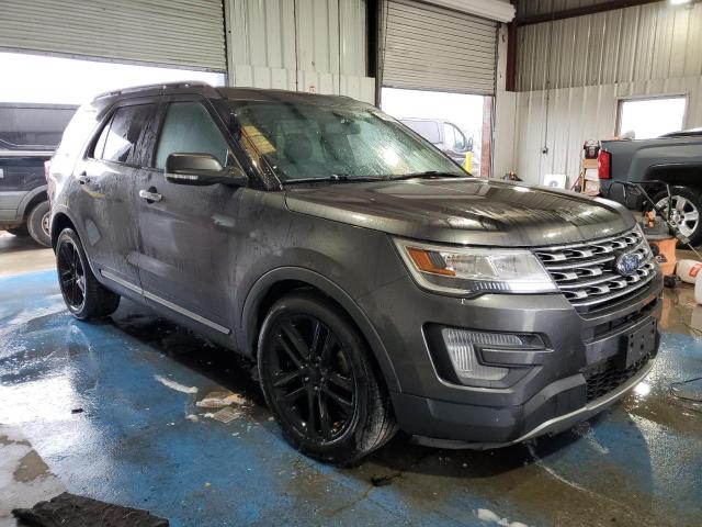 1FM5K7F88HGD78331 - 2017 FORD EXPLORER LIMITED GRAY photo 4