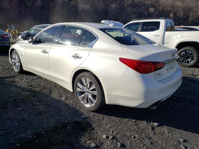 JN1EV7AR7LM254396 - 2020 INFINITI Q50 PURE WHITE photo 2