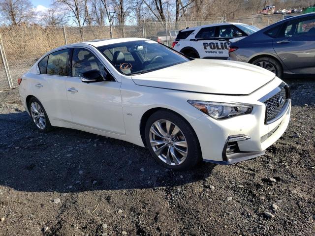 JN1EV7AR7LM254396 - 2020 INFINITI Q50 PURE WHITE photo 4