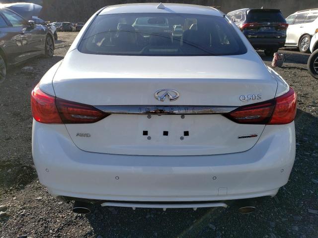 JN1EV7AR7LM254396 - 2020 INFINITI Q50 PURE WHITE photo 6