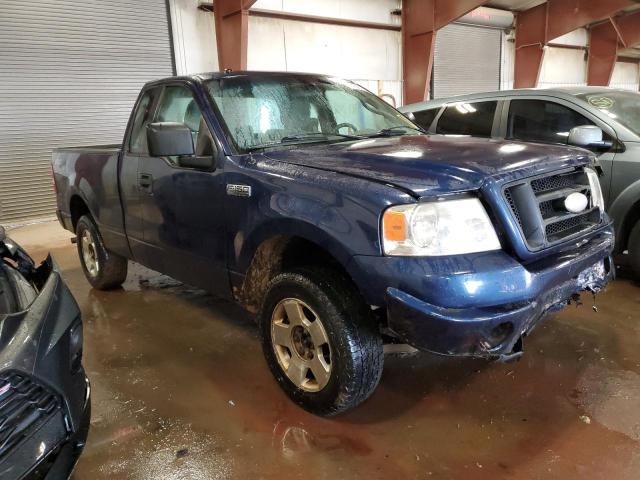 1FTRF12227KB48482 - 2007 FORD F150 BLUE photo 4