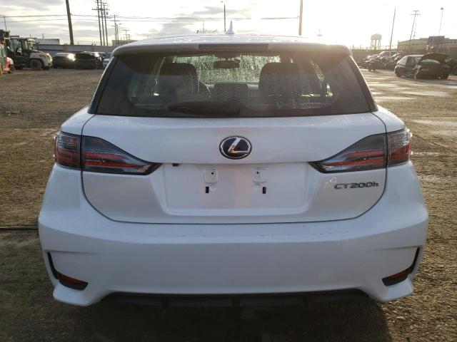 JTHKD5BH7F2248562 - 2015 LEXUS CT 200 WHITE photo 6