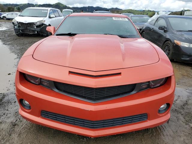 2G1FS1EW2C9128637 - 2012 CHEVROLET CAMARO SS ORANGE photo 5