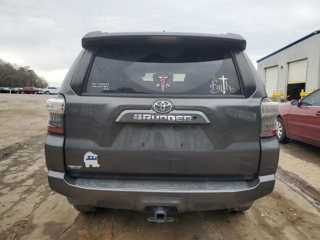 JTEBU5JR6K5714806 - 2019 TOYOTA 4RUNNER SR5 GRAY photo 6