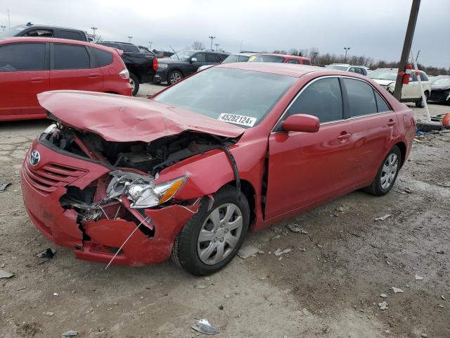 4T1BE46K07U044542 - 2007 TOYOTA CAMRY CE RED photo 1