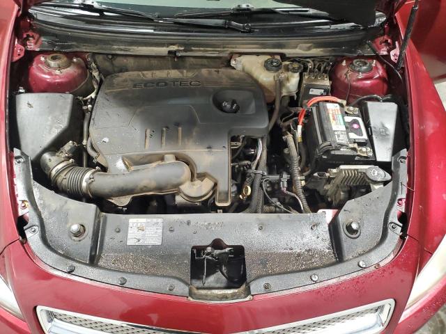 1G1ZE5E17BF238251 - 2011 CHEVROLET MALIBU LTZ მუქწითელი ფოტო 11