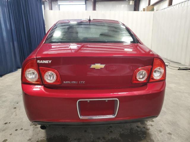 1G1ZE5E17BF238251 - 2011 CHEVROLET MALIBU LTZ მუქწითელი ფოტო 6