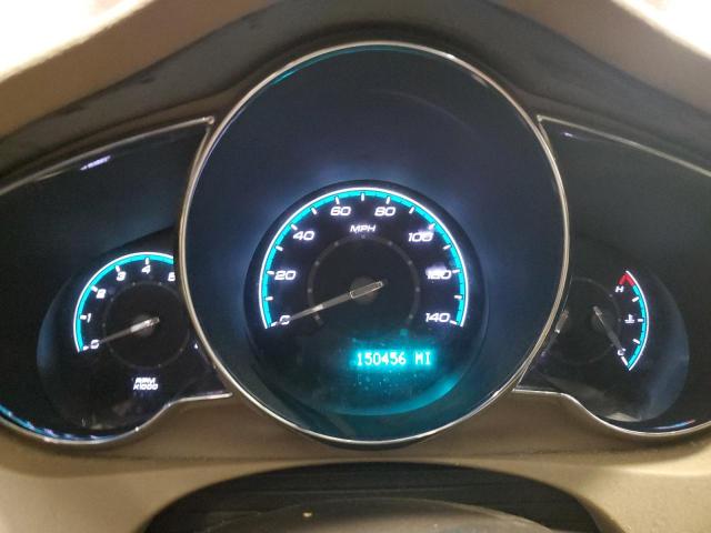 1G1ZE5E17BF238251 - 2011 CHEVROLET MALIBU LTZ მუქწითელი ფოტო 9