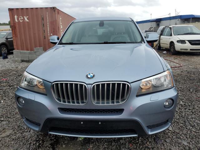 5UXWX5C57BL702987 - 2011 BMW X3 XDRIVE28I BLUE photo 5