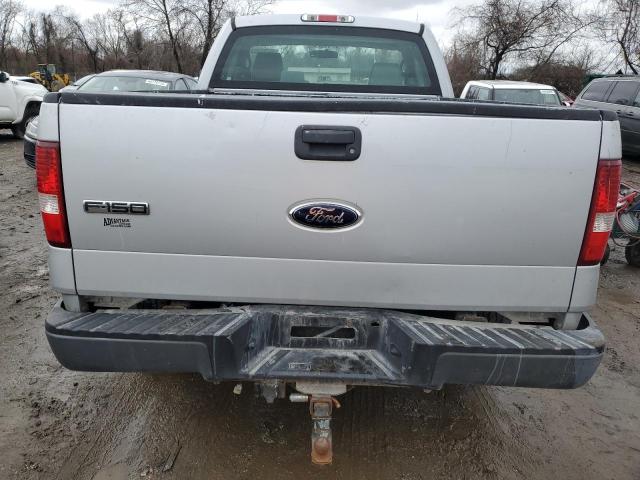 1FTRF12296NA66701 - 2006 FORD F150 SILVER photo 6