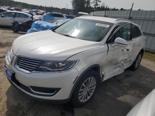 2LMPJ6KP1GBL37438 - 2016 LINCOLN MKX SELECT WHITE photo 1