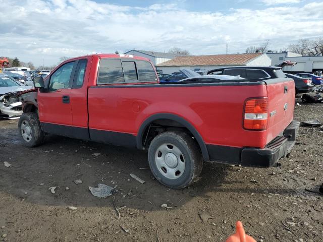 1FTRF12257NA15424 - 2007 FORD F150 RED photo 2