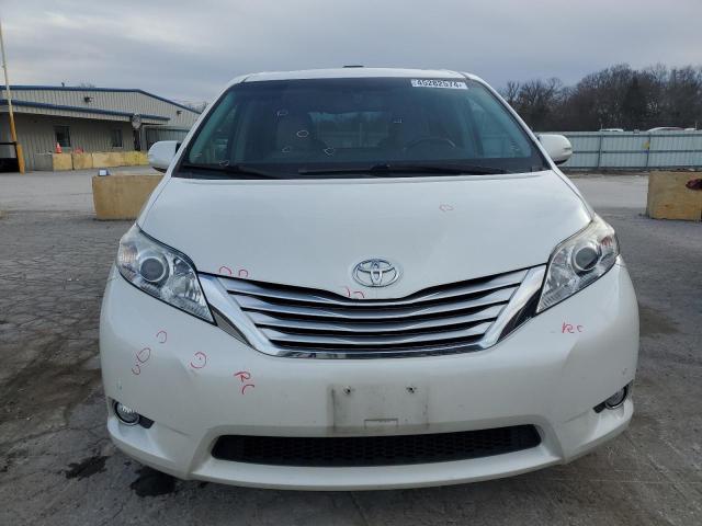 5TDDK3DC6ES081513 - 2014 TOYOTA SIENNA XLE WHITE photo 5